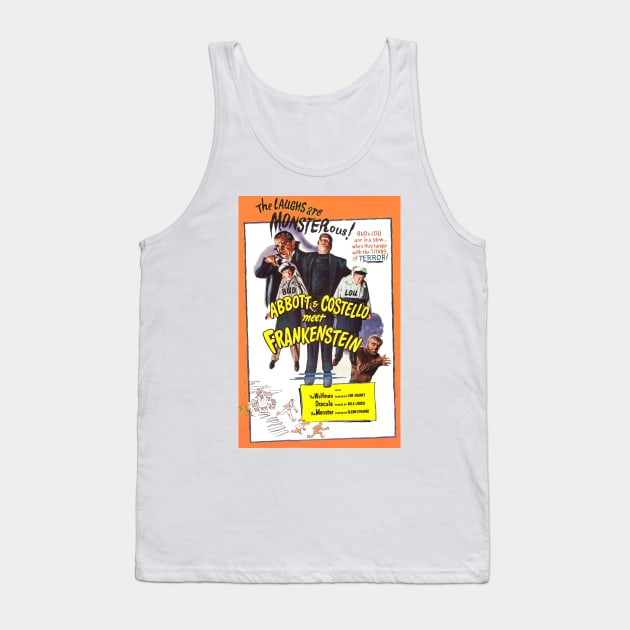 Abbott & Costello Meet Frankenstein Tank Top by ZippyFraggle1